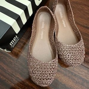 Mini Melissa/Campana - Pink Metallic - Size 1 - Brand New
